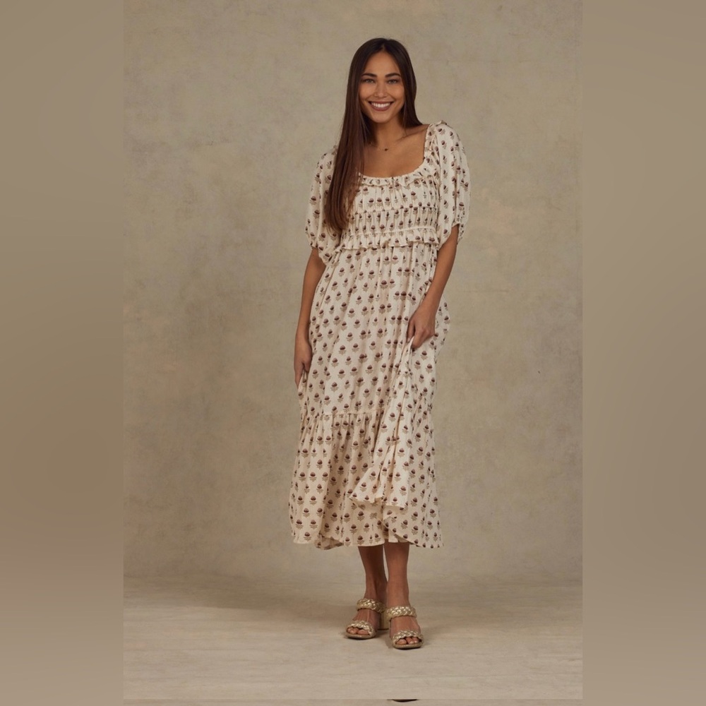 Rylee + Cru Tenley dress in Dried floral pattern S